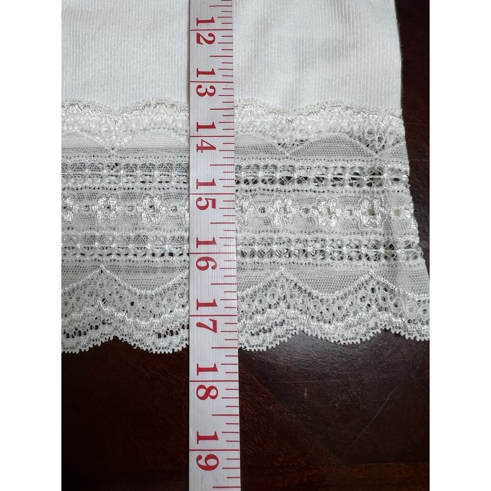 Aeropostale Women’s Crochet Trim Cropped Tank Top Size M NWT! Summer Beach - Picture 4 of 7